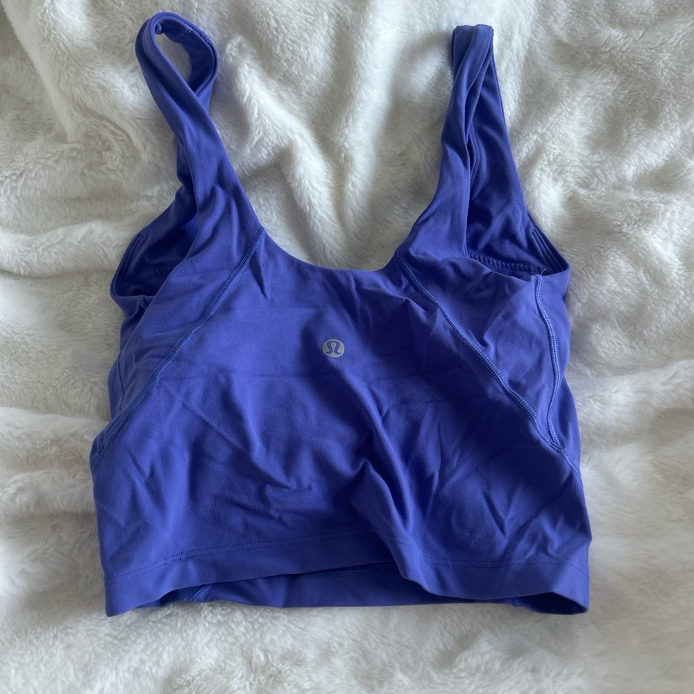 purple lululemon align tank